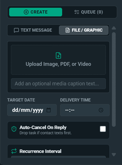Chrome Extension Popup: WhatsApp Service Reminder Panel